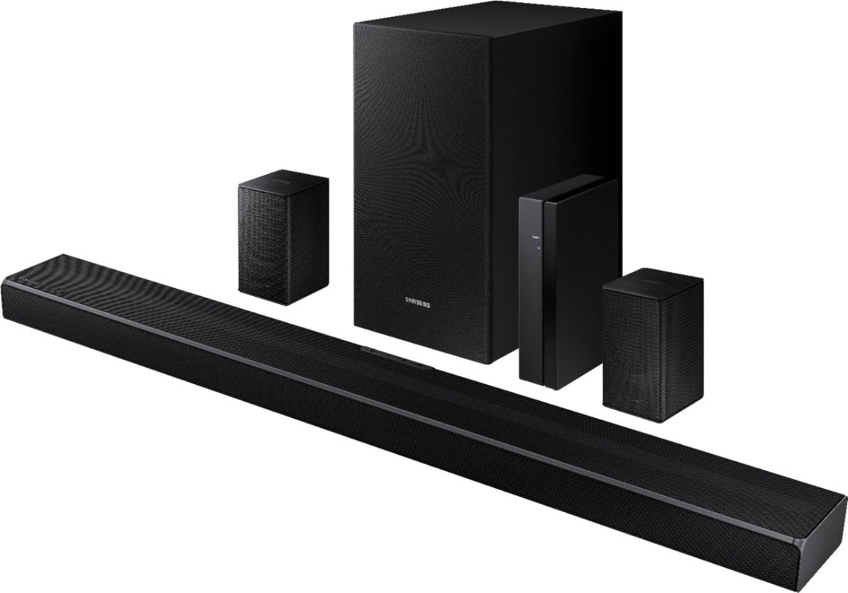 Samsung HW-Q65T 7.1ch Soundbar with Dolby 5.1/DTS Virtual:X - Black (Pre-Owned)