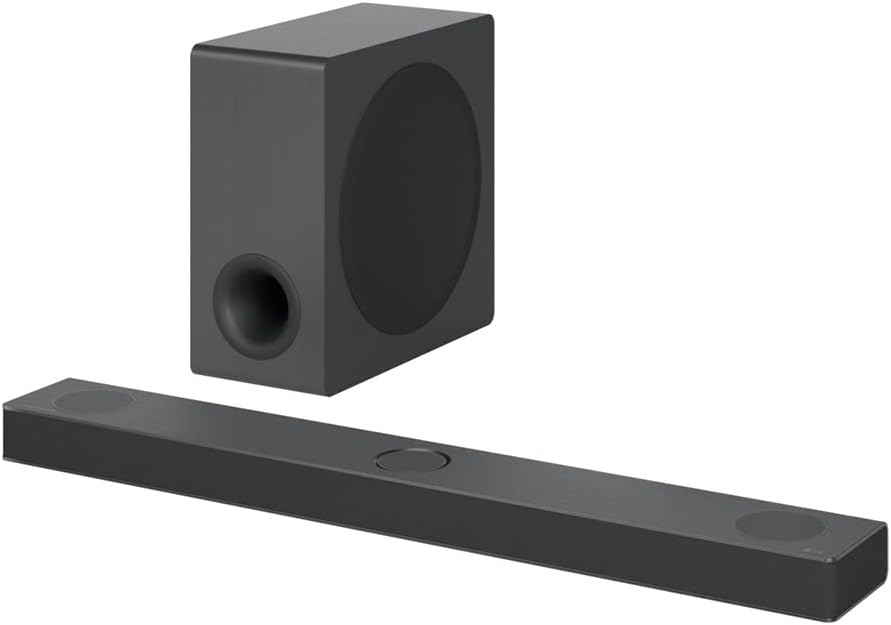 LG 3.1.3 Channel Soundbar w/ Wireless Subwoofer, Dolby Atmos and DTS:X - Black (Pre-Owned)