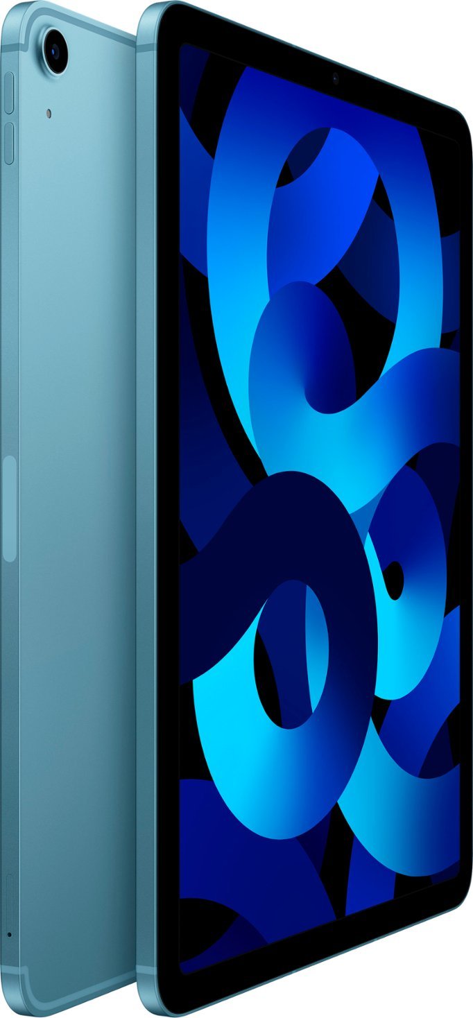 Apple iPad Air 5th Gen 10.9-inch (2022) 64GB, WIFI + Cellular Unlocked - Blue (Certified Refurbished)