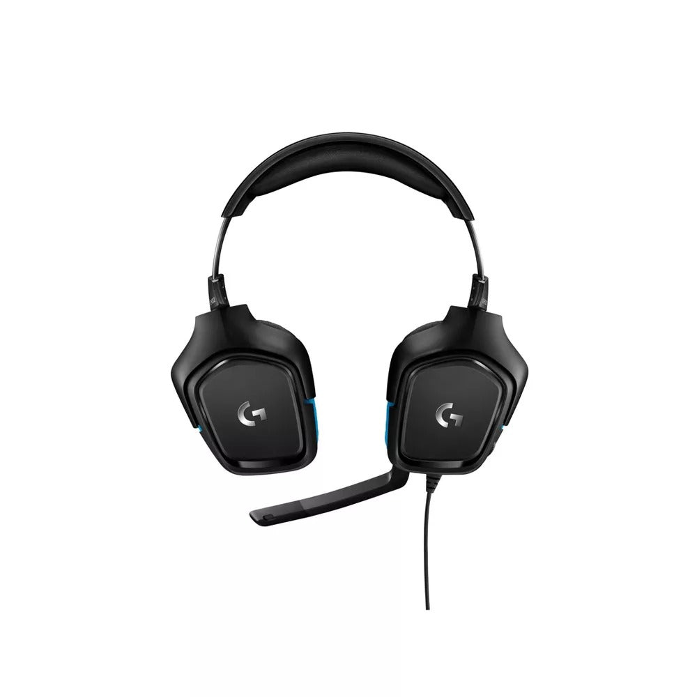 Logitech G432 Wired DTS Headphone:X 2.0 Surround Sound Gaming Headset for PC - Black (Refurbished)