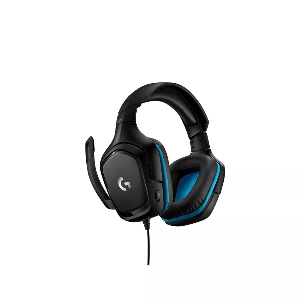 Logitech G432 Wired DTS Headphone:X 2.0 Surround Sound Gaming Headset for PC - Black (Refurbished)