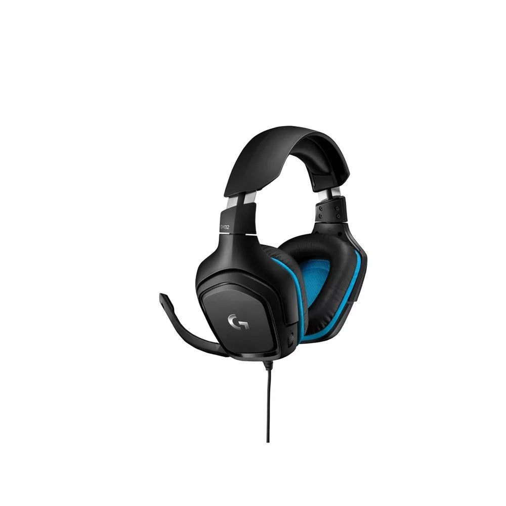 Logitech G432 Wired DTS Headphone:X 2.0 Surround Sound Gaming Headset for PC (Certified Refurbished)