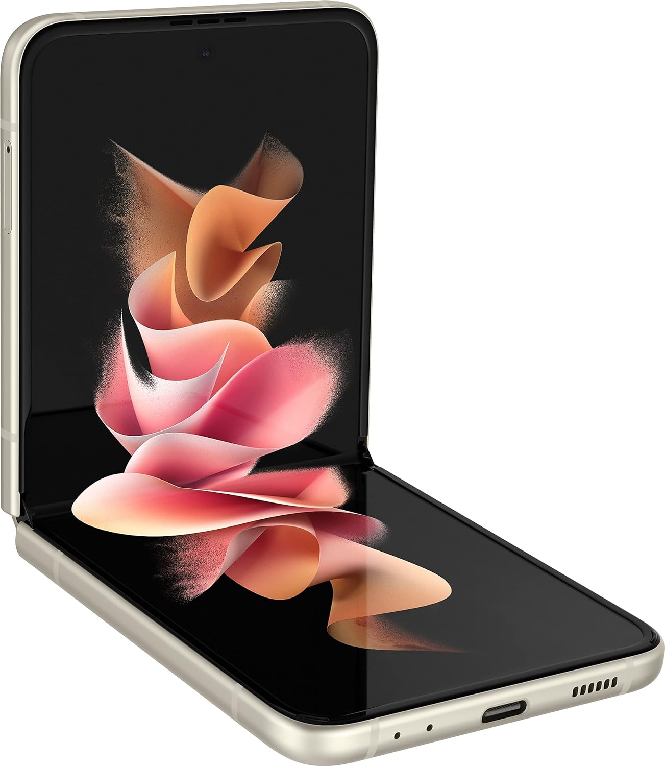 Samsung Galaxy Z Flip3 5G 256GB (Unlocked) - Cream (Certified Refurbished)