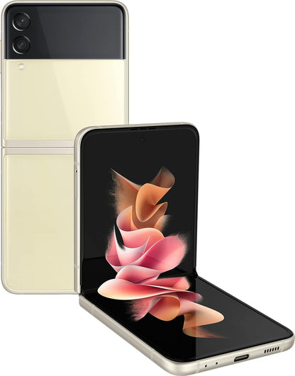 Samsung Galaxy Z Flip3 5G 256GB (Unlocked) - Cream (Certified Refurbished)