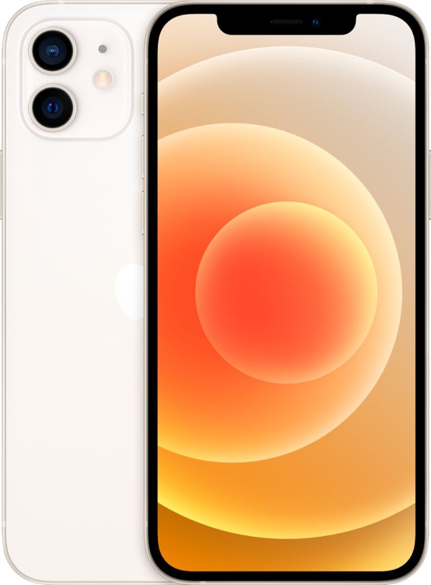 Apple iPhone 12 128GB (AT&T Locked) - White (Certified Refurbished)