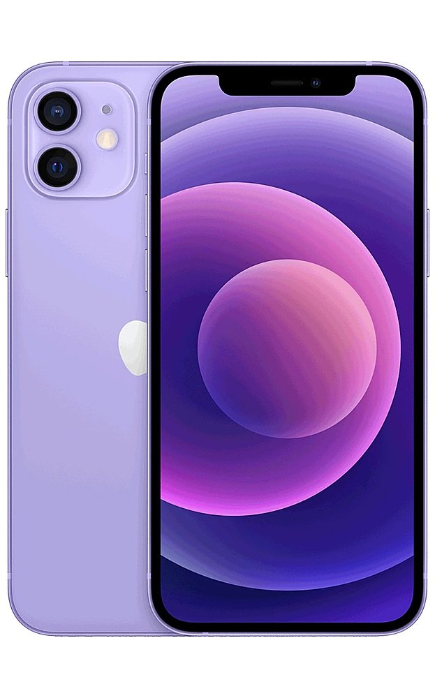 Apple iPhone 12 - 128GB - Purple (Unlocked) (Pre-Owned)