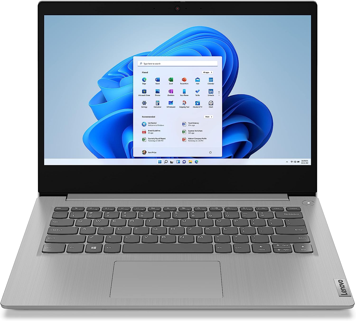 Lenovo IdeaPad Duet 3 128GB/8GB Windows 11 Home Intel Pentium - Platinum Grey (Refurbished)