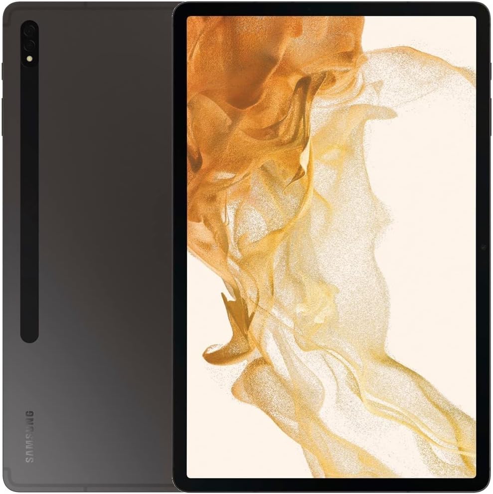 Samsung Galaxy Tab S8+ 128GB (Wifi + LTE) (Unlocked) No S Pen - Graphite (Renewed)