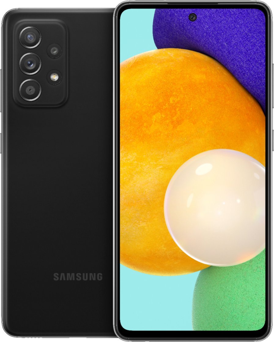 Samsung Galaxy A52 5G - 128GB (Cricket) - Black (Pre-Owned)