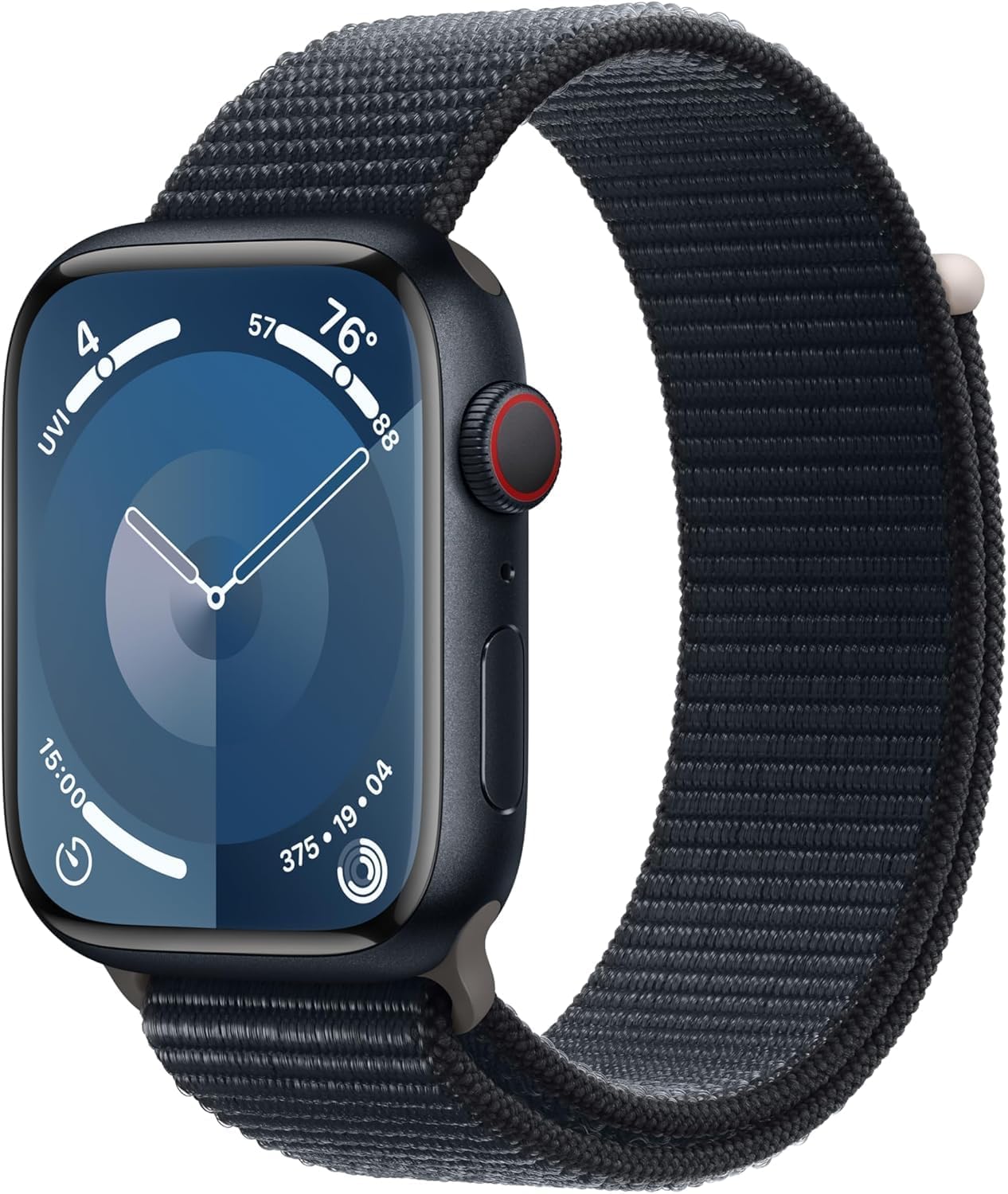 Apple Watch Series 9 (GPS + LTE) 45MM Midnight Aluminum Case Midnight Sport Loop (Refurbished)
