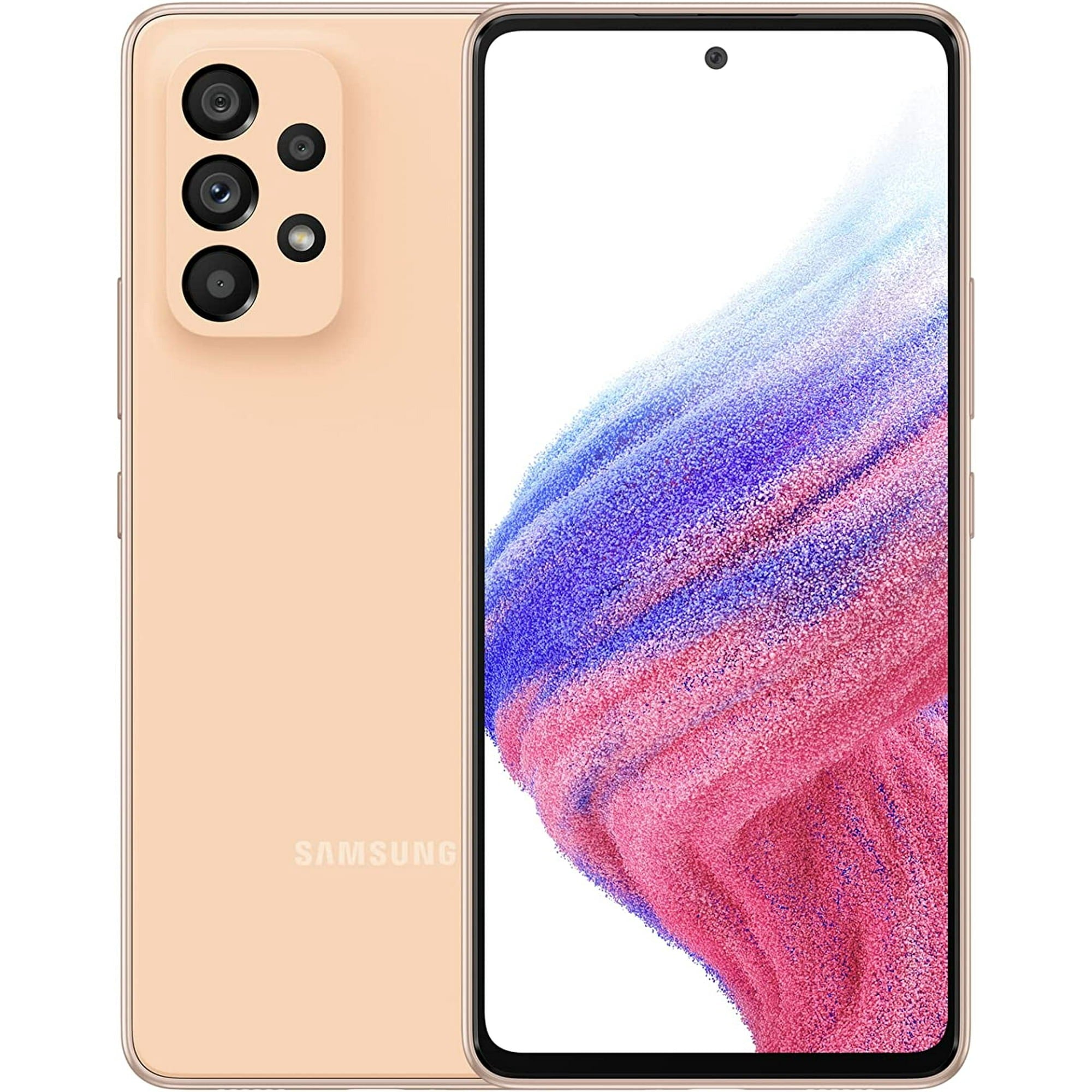 Samsung Galaxy A53 128GB (Unlocked) - Awesome Peach (Certified Refurbished)