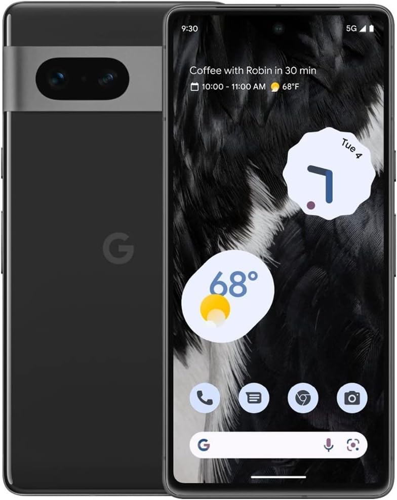 Google Pixel 7 5G 256GB (Unlocked) - Obsidian (Certified Refurbished)