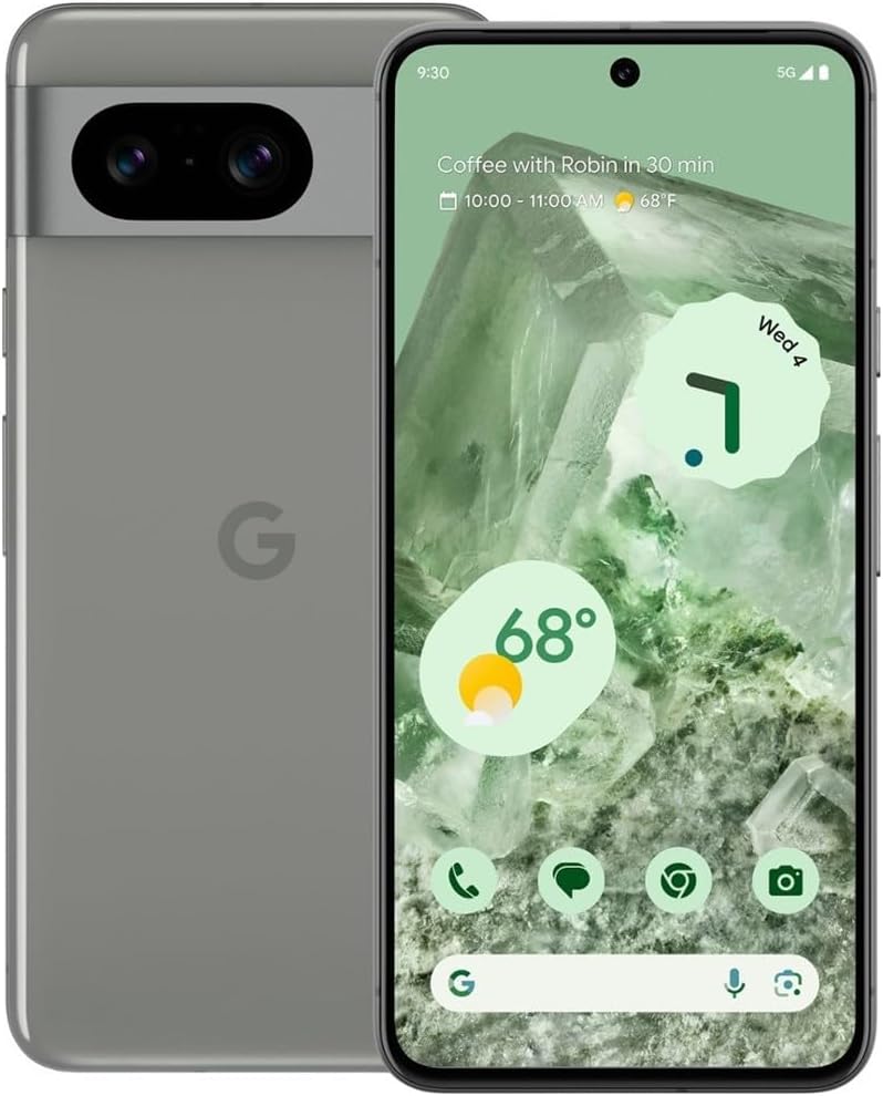 Google Pixel 8 5G 128GB (Unlocked) - Hazel (Pre-Owned)
