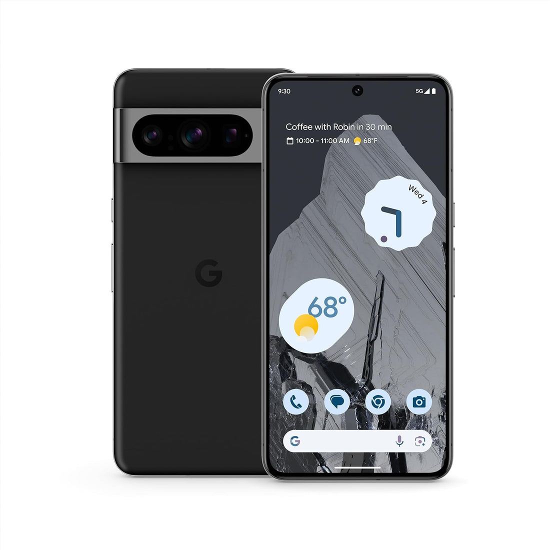 Google Pixel 8 Pro Smartphone, 256GB, Unlocked - Obsidian (Pre-Owned)