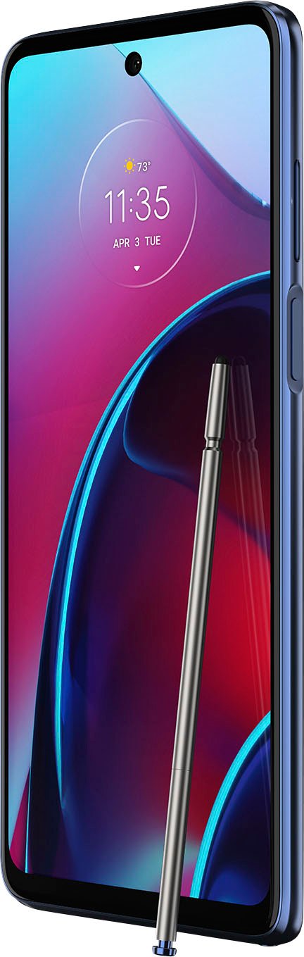 Motorola Moto G Stylus (2022) 128GB (Cricket) - Twilight Blue (Pre-Owned)