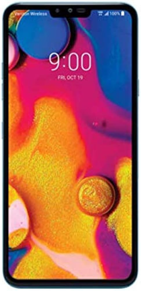 LG V40 64GB (Unlocked) - Moroccan Blue (Certified Refurbished)
