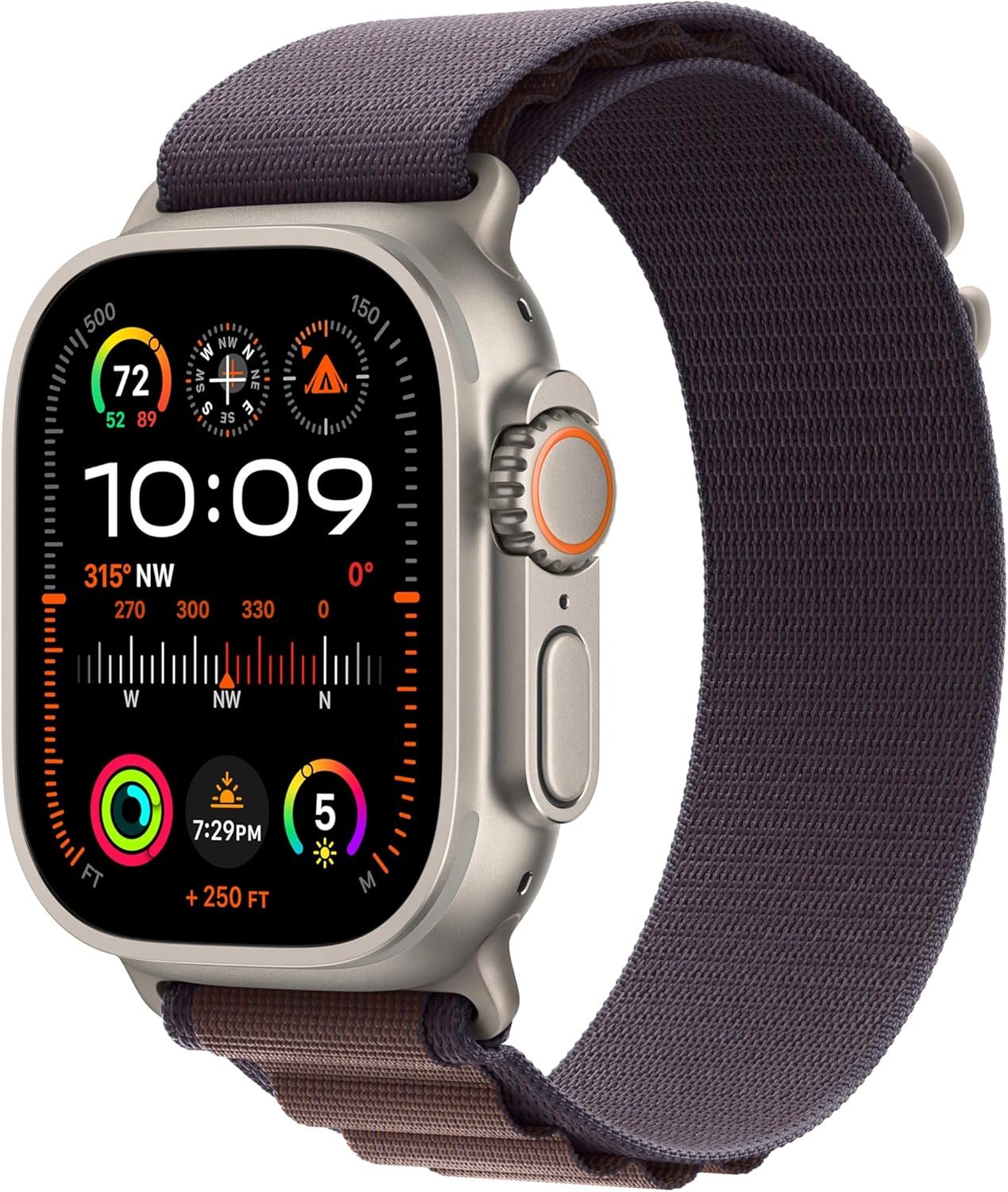 Apple Watch Ultra 2 (GPS + LTE) 49MM Titanium Case Indigo Alpine Loop (Pre-Owned)