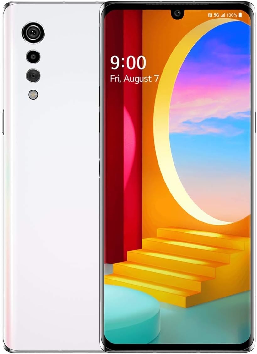 LG Velvet 5G 128GB (Unlocked) - Aurora White (Refurbished)