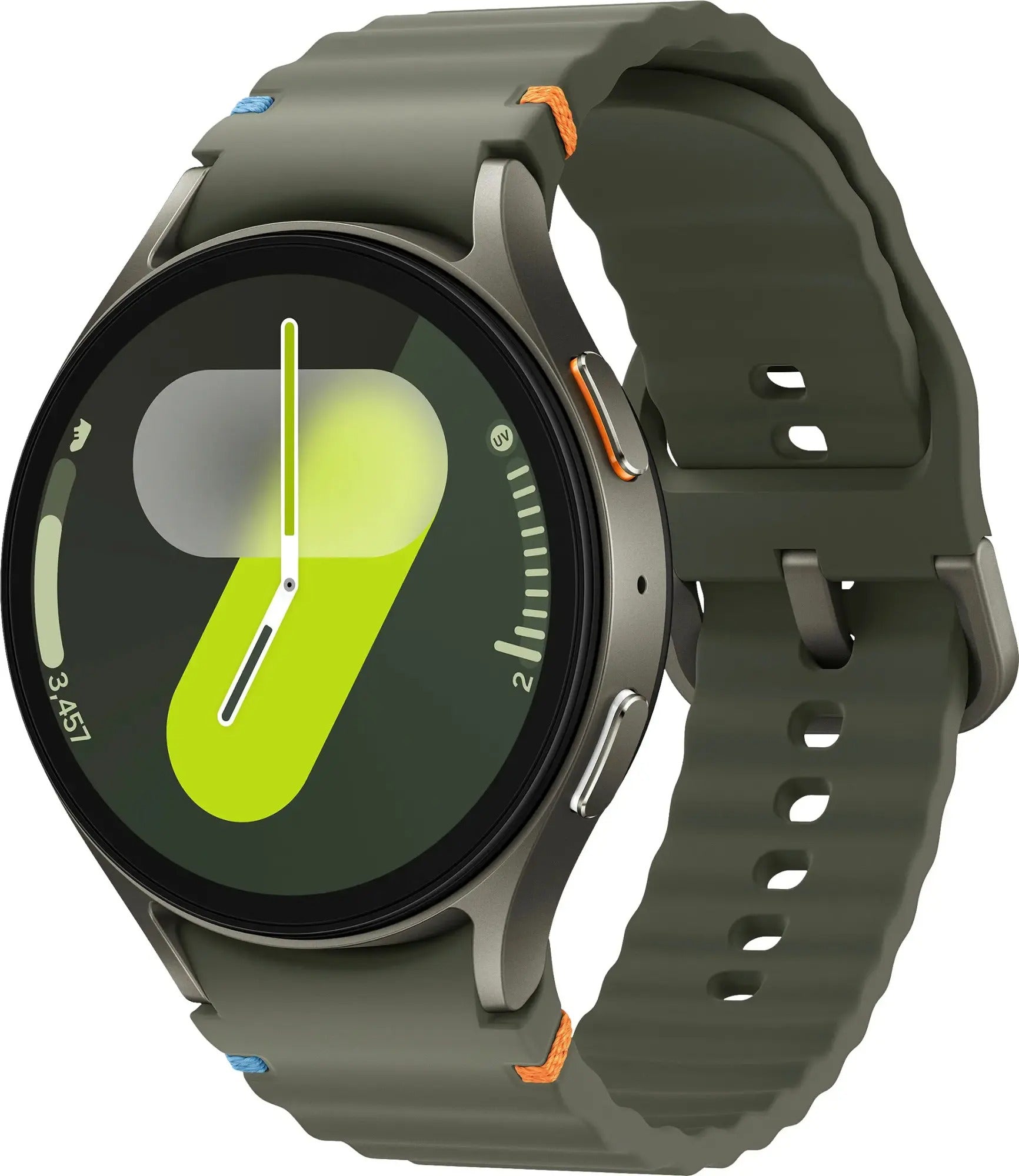 Samsung Galaxy Watch 7 (Wifi + LTE) 44mm Green Green Sport Band (Pre-Owned)
