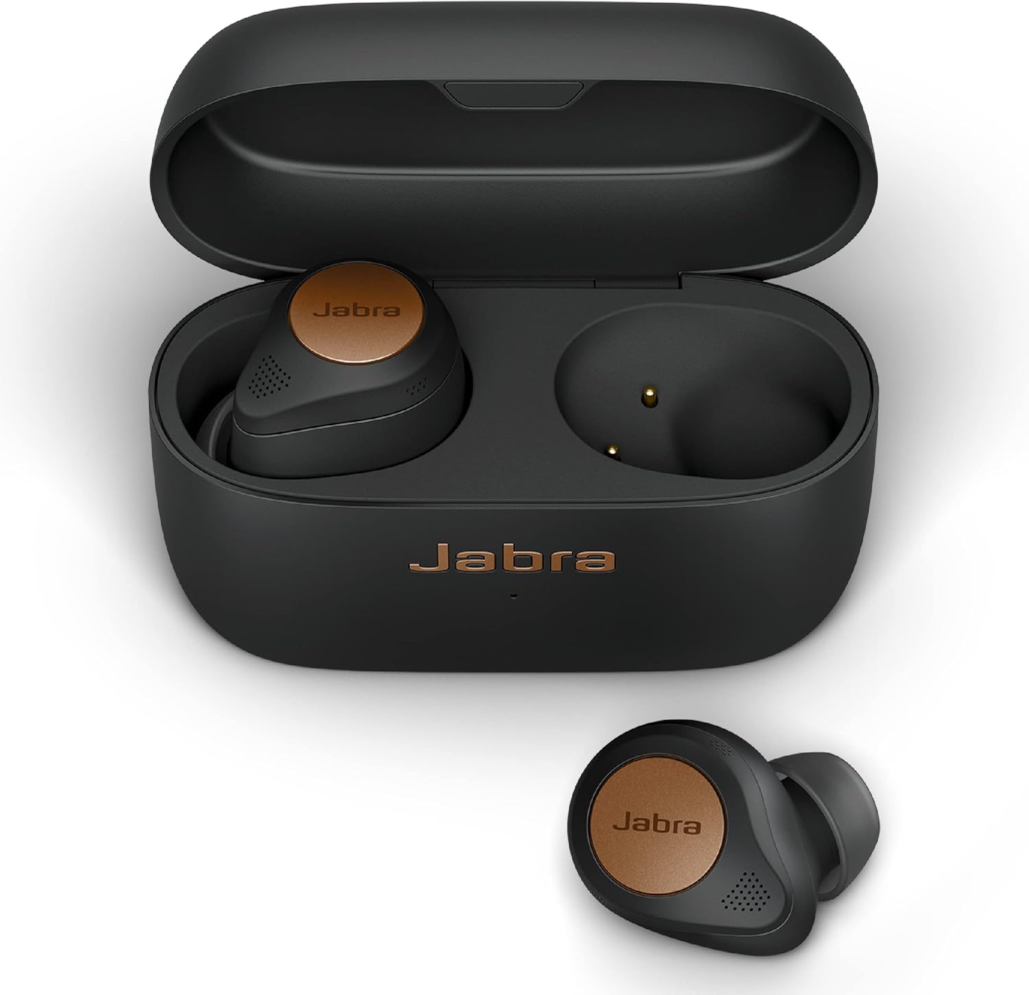 Jabra Elite 85t True Wireless Advanced Active Noise Cancelling Earbuds - Copper Black (Pre-Owned)