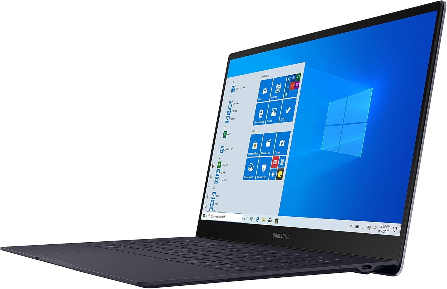 Samsung Galaxy Book S 13.3" Snapdragon 256GB Windows 11 Home Laptop - Gray (Refurbished)