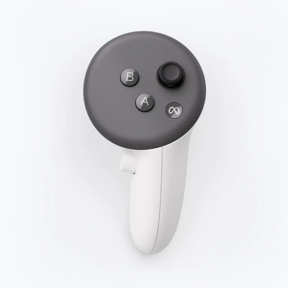 Meta Quest 3 VR Controller - Right Controller - White (Refurbished)