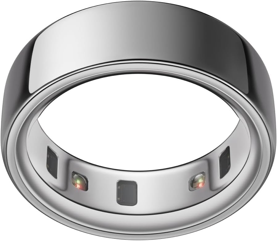 Oura Ring 4 – Size 6, Standard Titanium – Silver (Pre-Owned)