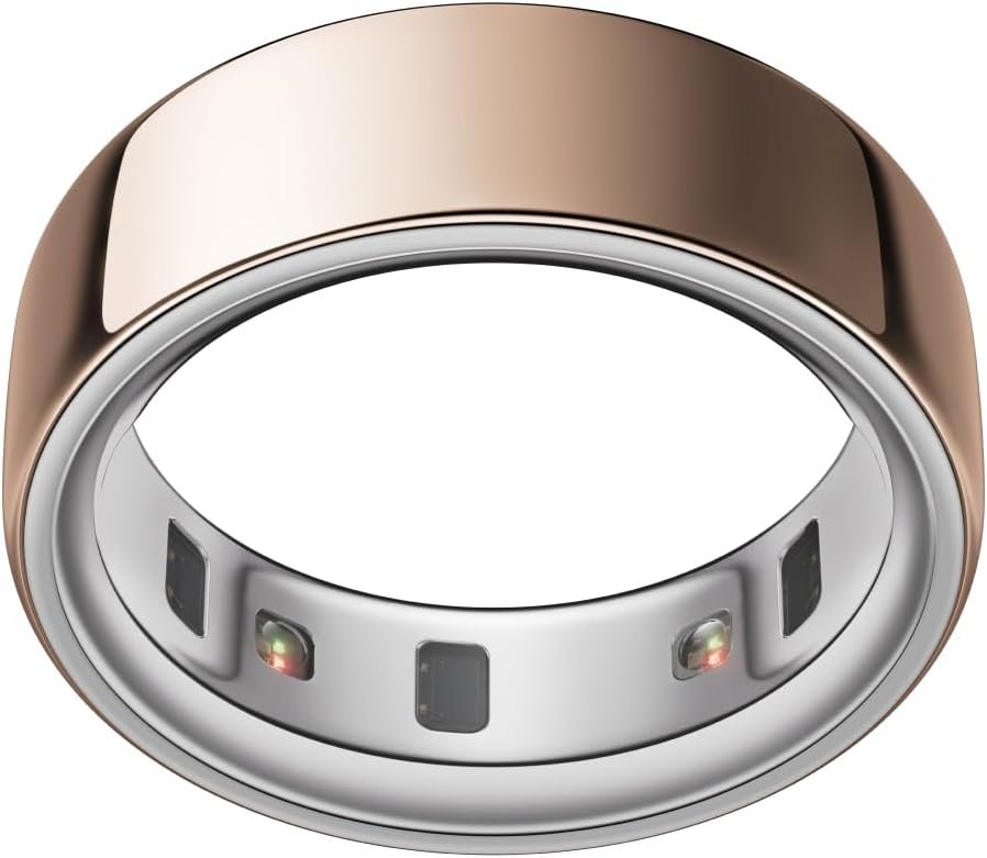 Oura Ring 4 – Size 6, Standard Titanium – Rose Gold (Pre-Owned)