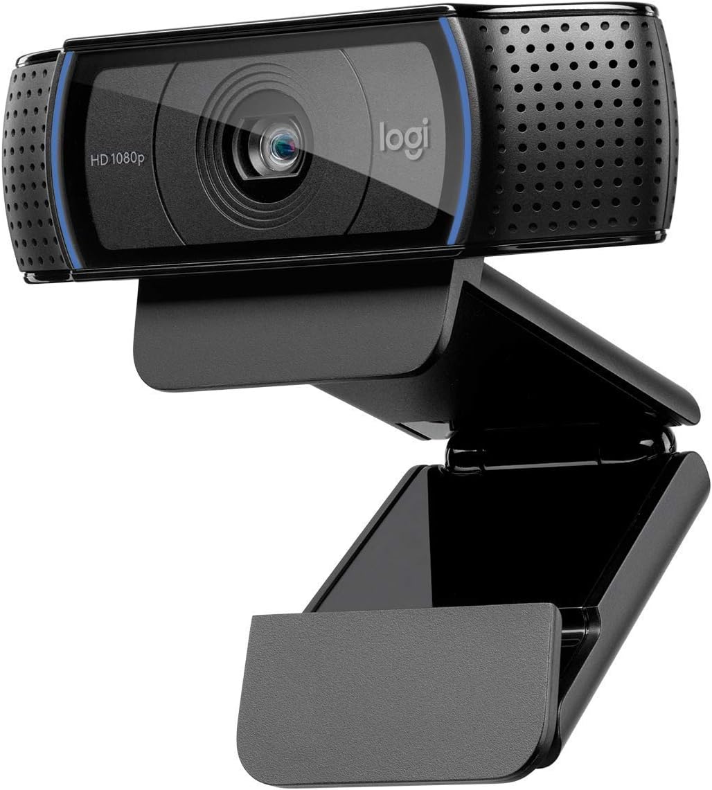 Logitech C920 HD Pro Full HD 1080P Webcam - Black (Pre-Owned)