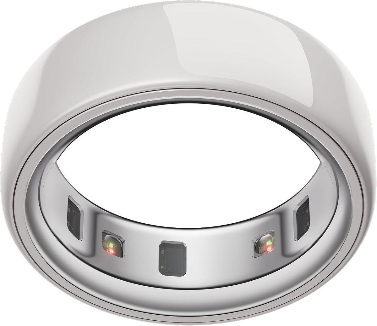 Oura Ring 4 – Size 6, Ceramic – Cloud (Pre-Owned)