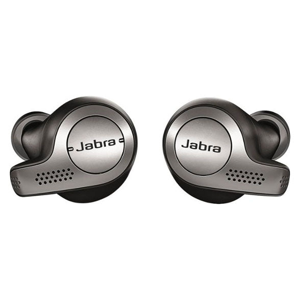 Jabra Elite 65t True Wireless Earbud Headphones - Titanium Black (Refurbished)