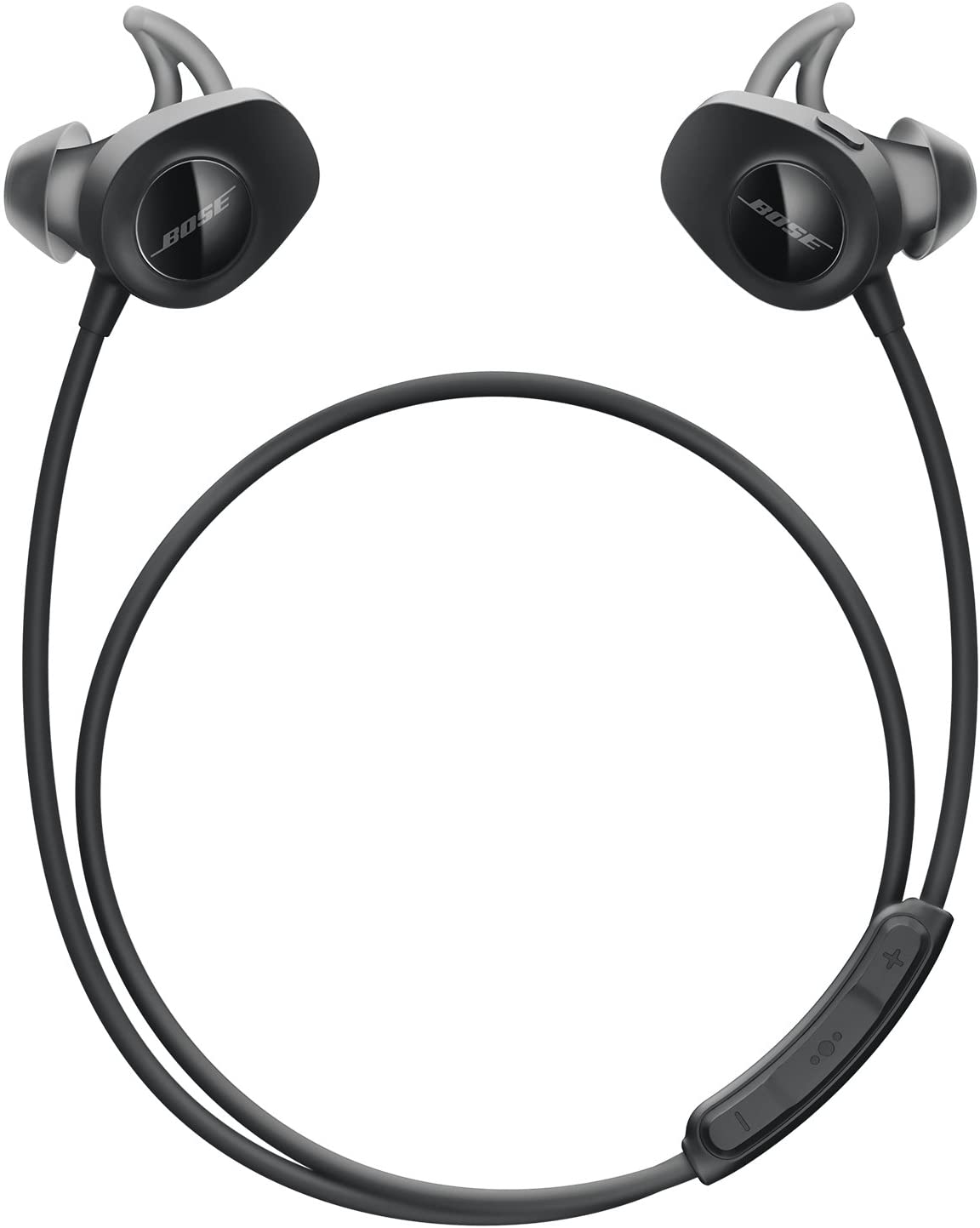 Bose SoundSport Wireless Sweatproof Bluetooth Headphones for Sports - Black (Certified Refurbished)