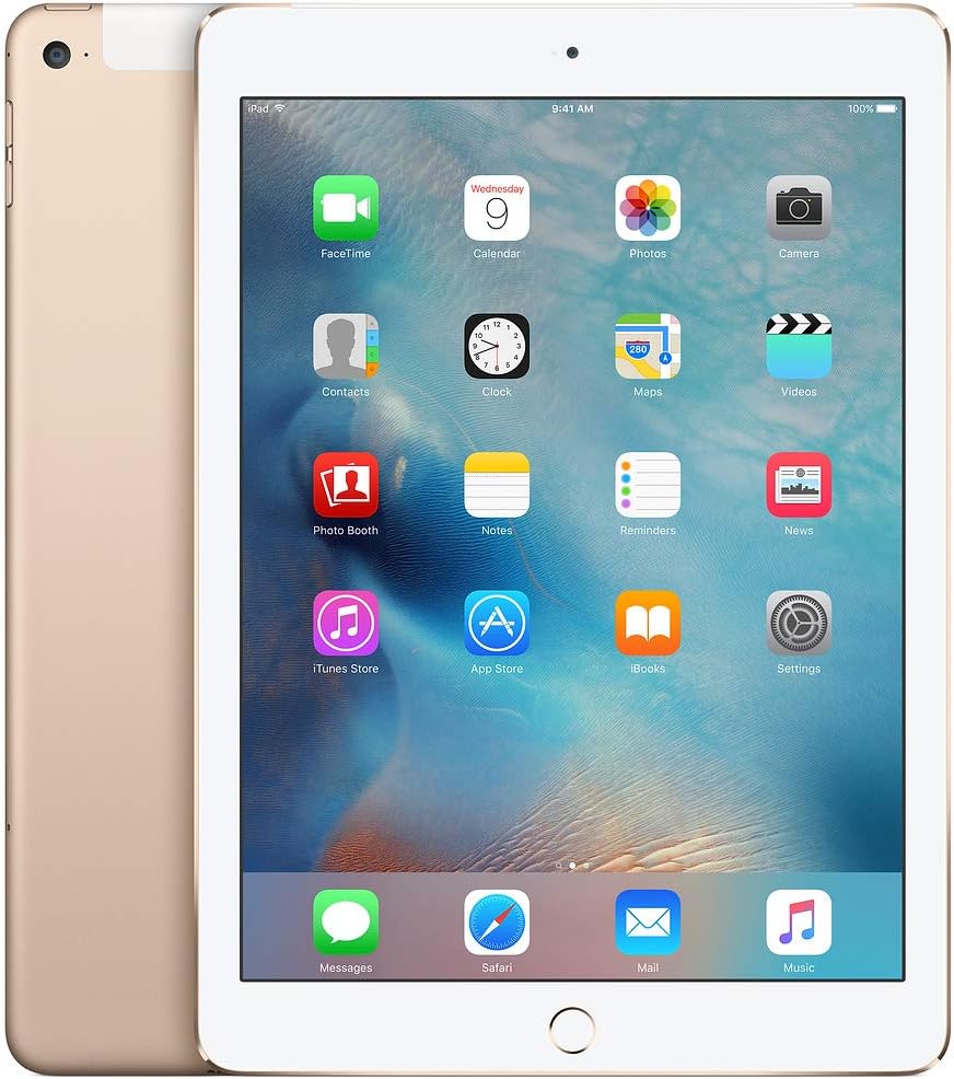 Apple iPad Air 2 (2014)(9.7) - 128GB, Unlocked All Carriers - Gold (Refurbished)