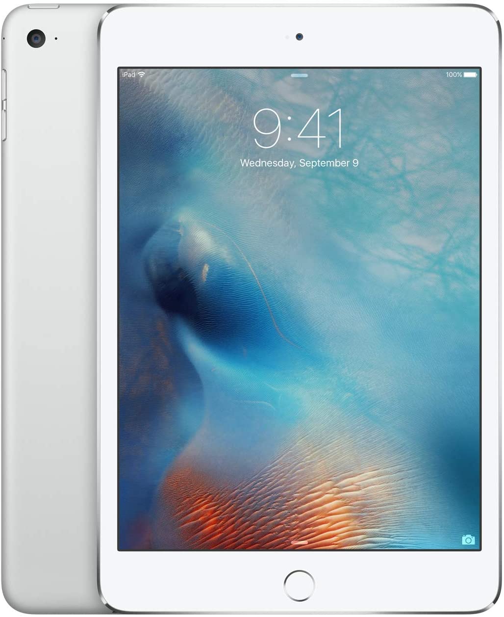 Apple iPad Mini 4th Generation, 128GB Storage, WIFI Only - Silver (Refurbished)