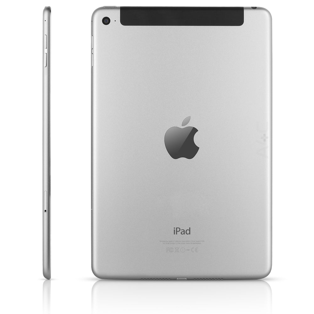 Apple iPad Mini 4th Gen (2015) 7.9in 16GB Wifi + Cellular (Unlocked) - Space Gray (Refurbished)
