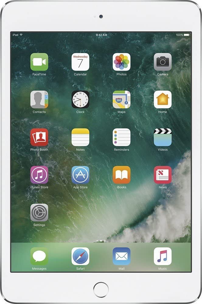 Apple iPad Mini 4th Generation, 7.9-inch, 32GB, WIFI Only - Silver (Refurbished)
