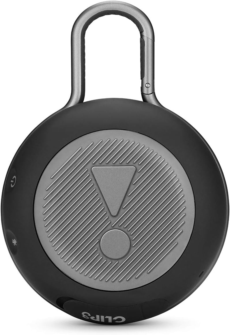 JBL Clip 3 Waterproof Wireless Portable Bluetooth Speaker - Black (Refurbished)