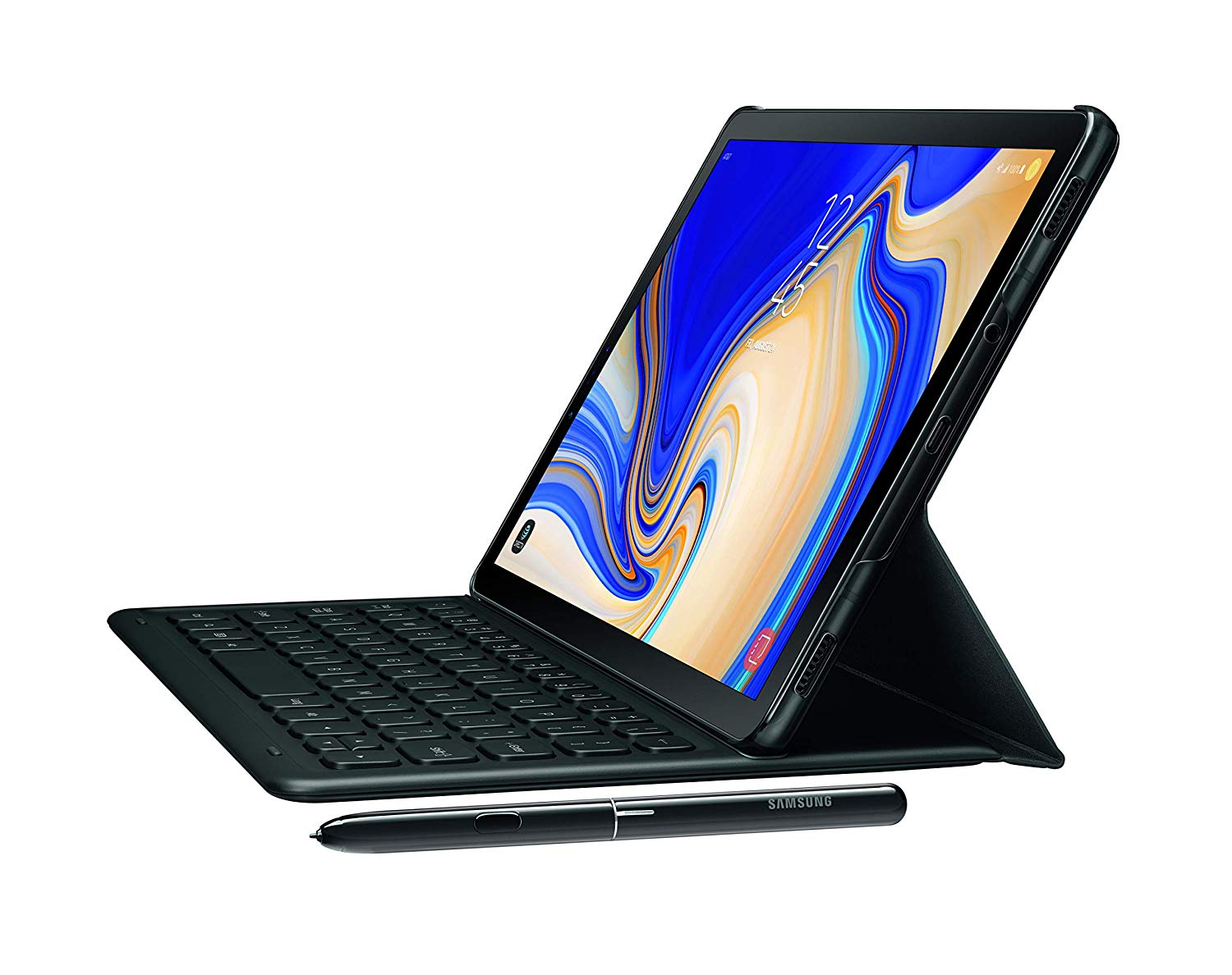 Samsung Galaxy Tab S4 Book Cover Keyboard - Black (Refurbished)