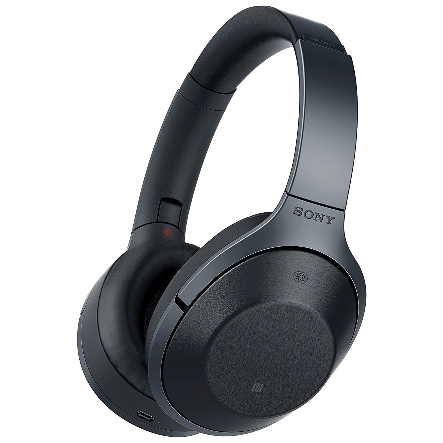 SONY WH-1000X Wireless Bluetooth Noise Canceling Stereo Headset - Black (Refurbished)
