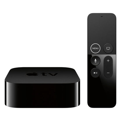 Apple TV 4K Media Streamer 5th Generation, 64GB, MP7P2LL/A - Black (Refurbished)