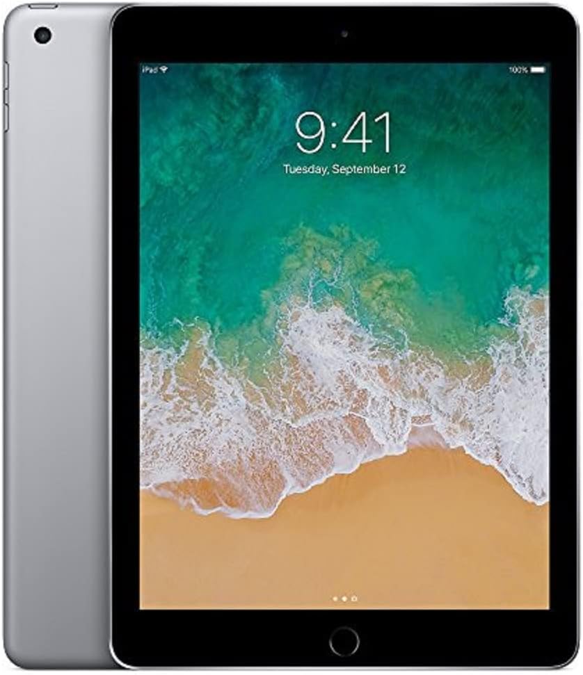 Apple iPad 5th Generation, 9.7-inch, 32GB Memory, WIFI Only - Space Gray (Refurbished)