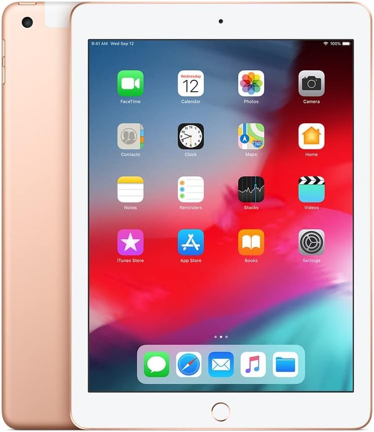 Apple iPad 6 (2018) 32GB (Wifi + LTE) (Unlocked) - Rose Gold (Refurbished)
