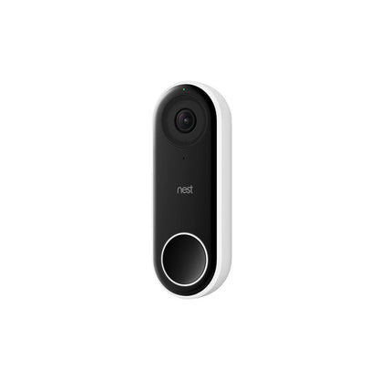 Google Nest Wired Video Smart Doorbell - White (Refurbished)