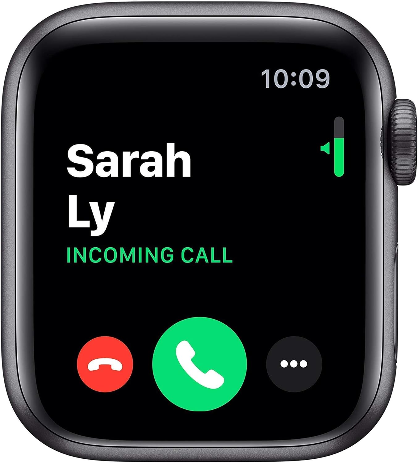 Apple Watch Series 5 GPS w/ 40MM Space Gray Aluminum Case & Black Sport Band (Refurbished)