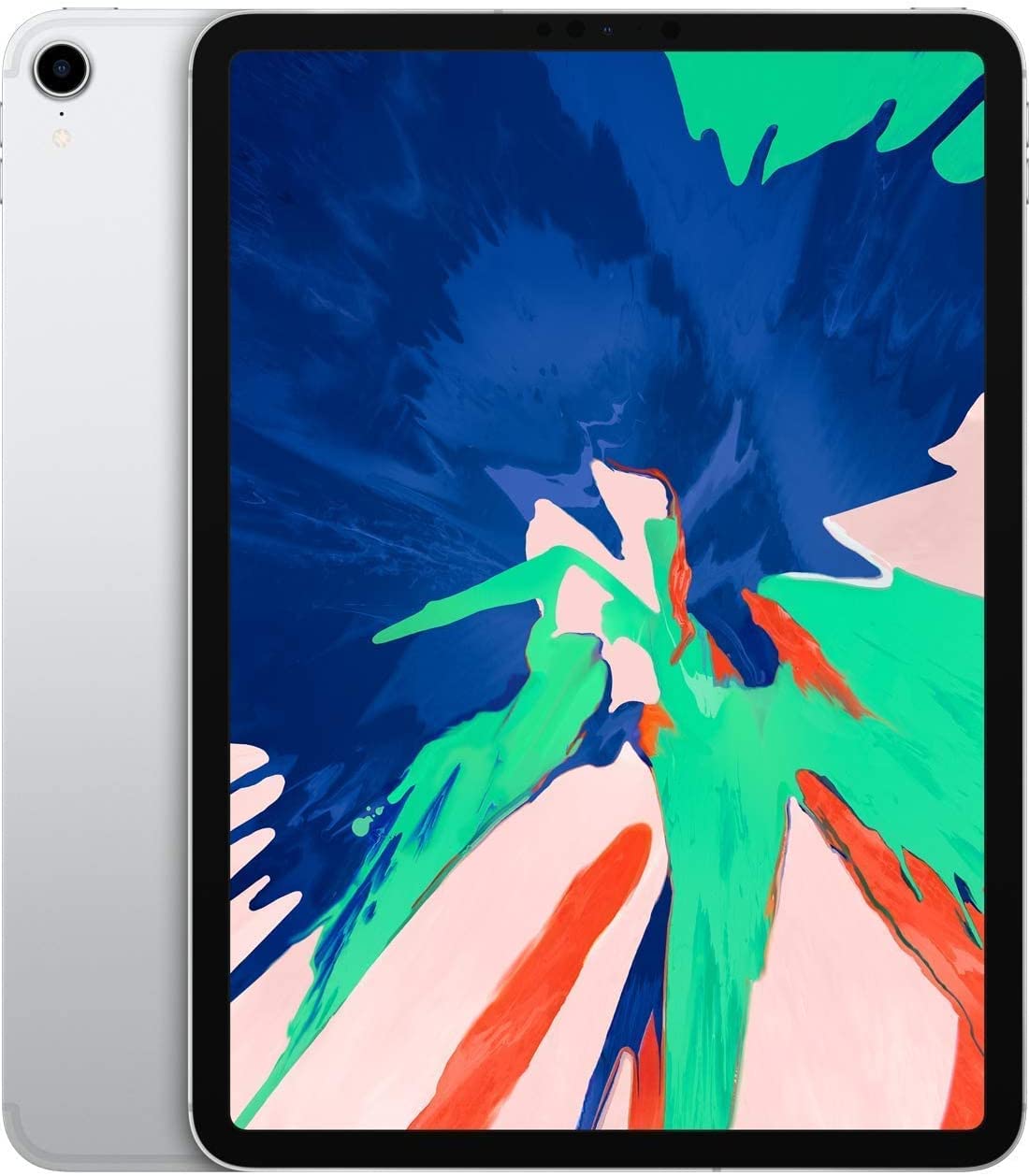 Apple iPad Pro 11-inch 1st Gen 2018, 256GB, WIFI + Unlocked All Carriers, Silver (Pre-Owned)