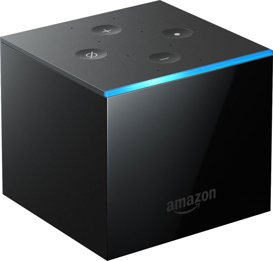 Amazon Fire TV Cube 16GB 2nd Gen Streaming Media Player with Voice Remote - Black (Pre-Owned)