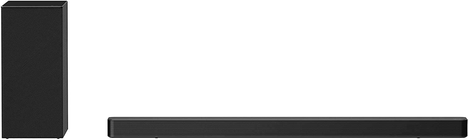 LG 3.1-Channel 420W Soundbar with Wireless Subwoofer and DTS Virtual:X - Black (Certified Refurbished)