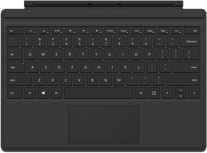 Microsoft Type Cover for Surface Pro - Black (Refurbished)