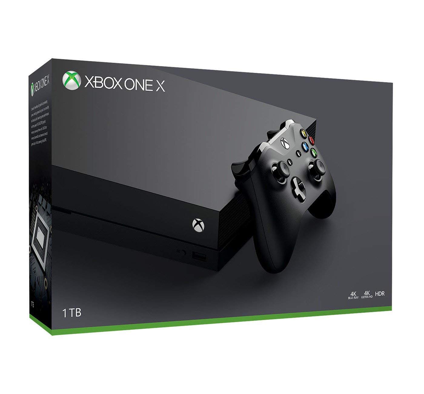 Microsoft Xbox One X Console - 1TB w/ Accessories - Black (Pre-Owned)