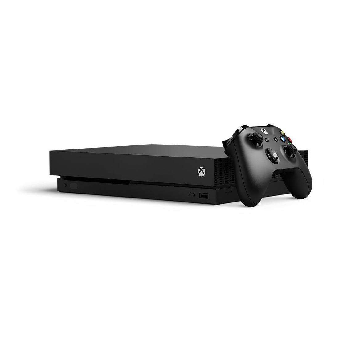 Microsoft Xbox One X Console, 500GB Storage with Accessories - Black (Refurbished)